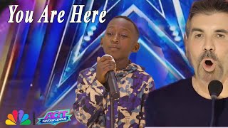 Early Release: Talented singer Wows the Audience and Judges 'You Are Here' |AGT 2024 Judges