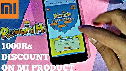 How to use Reward Mi and Get 1000Rs Discount and F Code for Xiaomi Mi Products