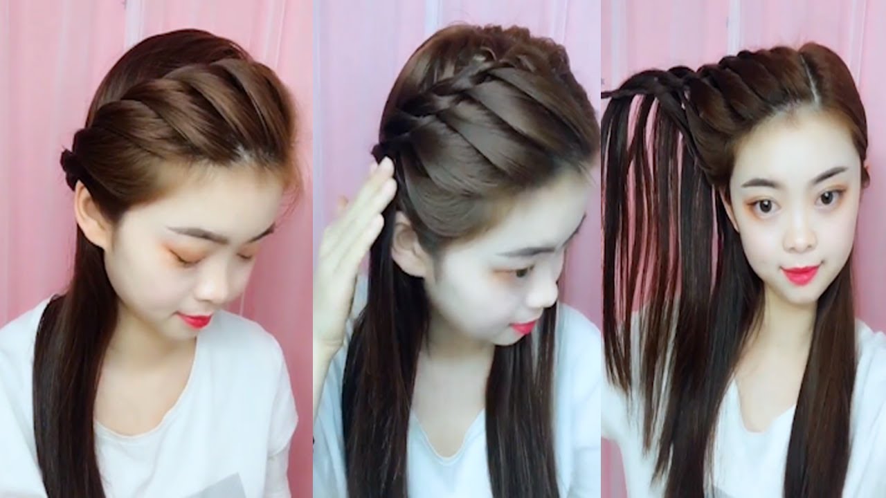 Best Hairstyles for Girls 👌 20 Braided Back To School HEATLESS ...