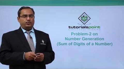 Sum of Digits of Number in C