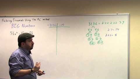 Factoring Using the AC method: Big Numbers