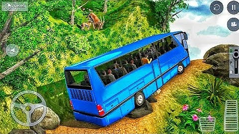Mountain Climb Offroad Bus Driving Simulator | Offroad Coach Bus Driving Simulator Android Gameplay
