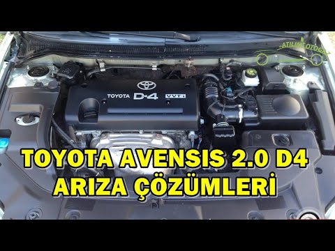 Toyota Avensis 2.0 D4 Arıza Çözümleri