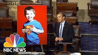 Senator Ends Filibuster With Reminder Of Sandy Hook Teacher's Bravery | NBC News