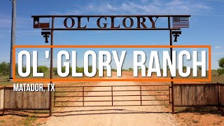 LARGE 3,500+ Acre Hunting Ranch with LOTS of *WATER* | OL' Glory Ranch | Matador, TX