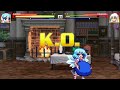 MUGEN cirno(vore/丸呑み) vs kanade Tachibana