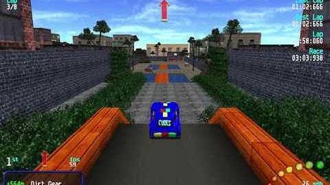 Re-Volt Custom Track Saco by RafSTer, 8 Lap Race, 8 Lap Race