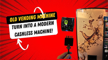 Upgrade an Old Vending Machine with a Card Reader | Nayax Pulse Relay Setup