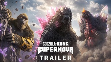 Godzilla x Kong: Supernova - First Trailer (2027) Warner Bros