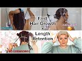 My Full, In-Depth NATURAL HAIR Wig Prep Routine | Moisture + Fast Hair Growth + Length Retention