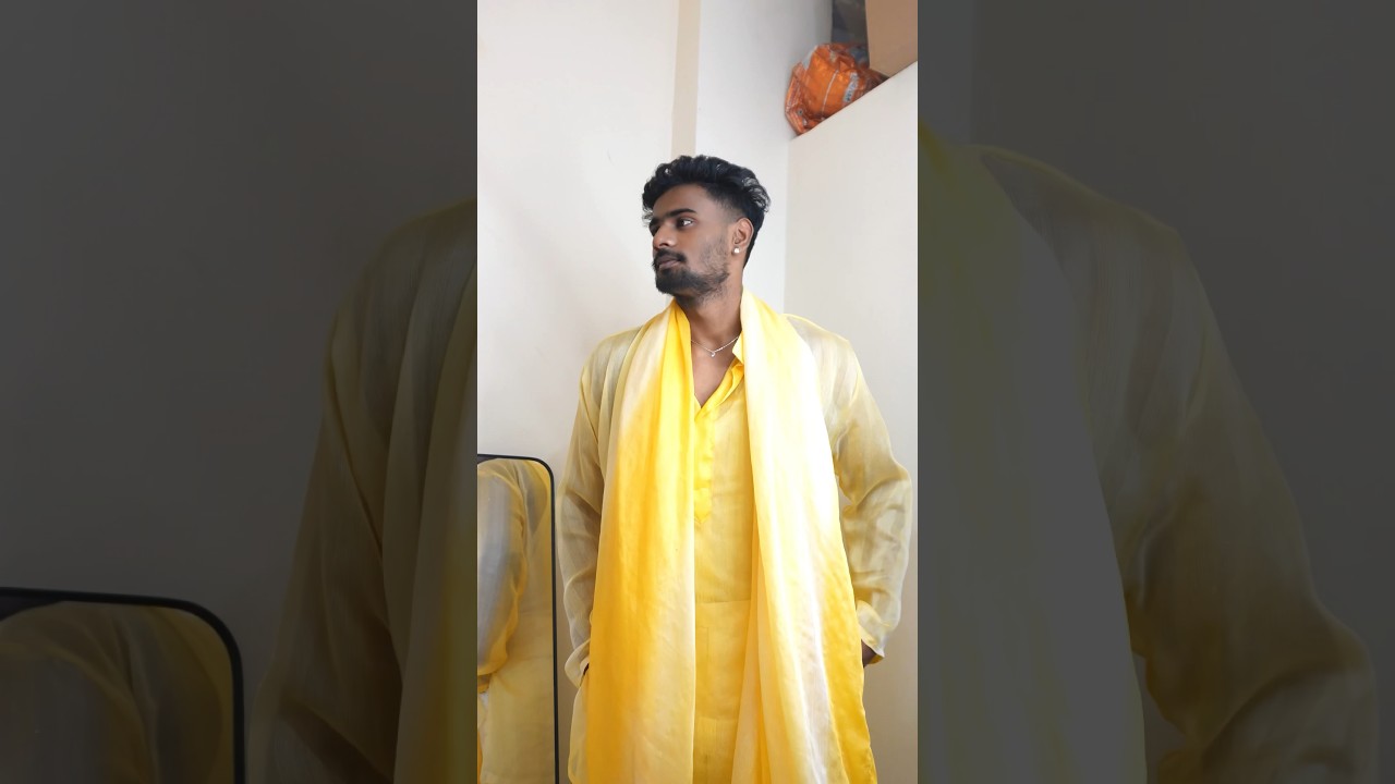 Mom saree into "KURTA" Ganesh festival ✨