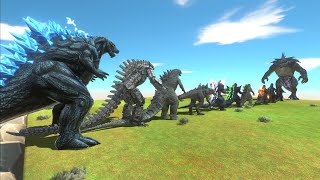 What Godzilla can DEFEAT Ark King Titan - Animal Revolt Battle Simulator