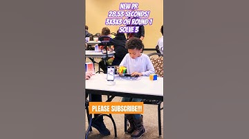 28.53 Seconds! NEW PR! OO 24