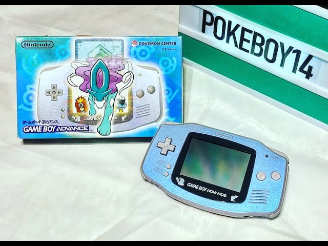 Suicune Crystal Gameboy Advance Unboxing Rare Limited from Center Japan YouTube