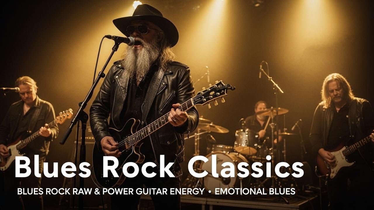 Jimi Hendrix, AC DC, Led Zeppelin, Deep Purple – Classic Blues Rock Revival Vibes