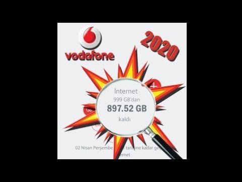 VODAFONE SINIRSIZ INTERNET 2020 TARIFE NASIL YAPILIR & BEDAVA İNTERNET 999GB & ÇARK HİLESİ VAR KOŞŞ!