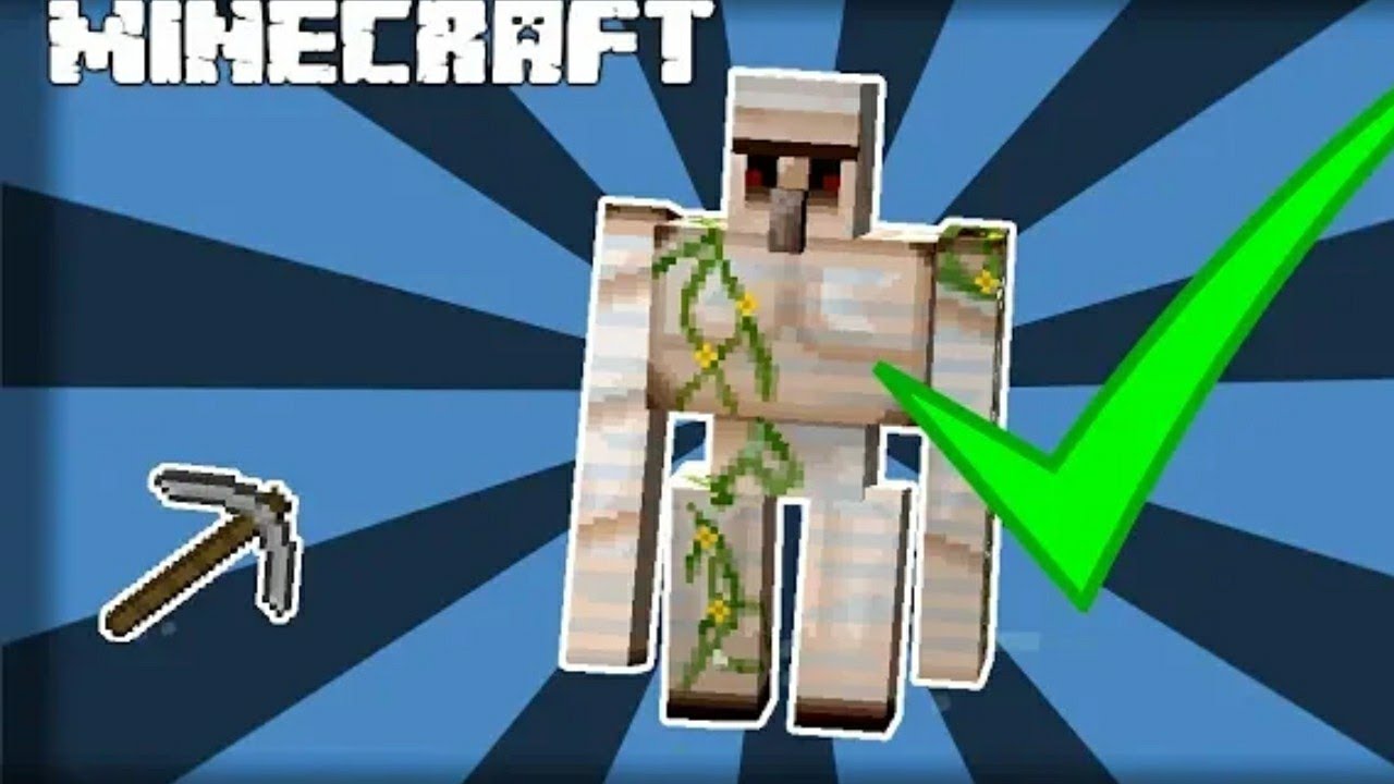 Minecraft How to MAKE Iron Golem In Hindi YouTube