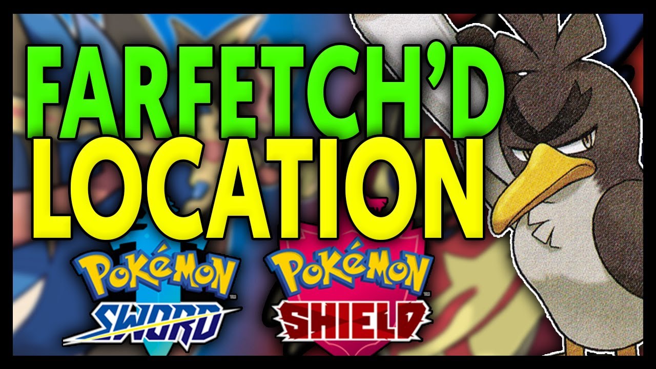 Where to Find Farfetch'd in Pokemon Sword and Pokemon Shield - Hold To Reset