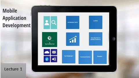 Lecture 1 "Mobile Application Development" (Urdu/Hindi)
