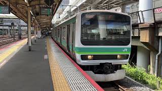 JR常磐線E231系0番台東マト102編成 日暮里駅発車