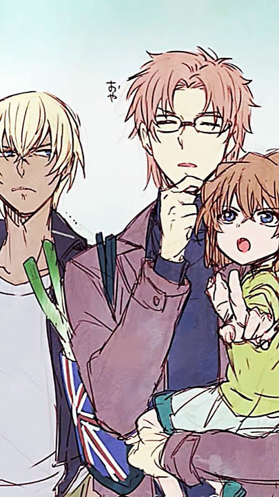 Mafia or Policemen?? 👀 #detectiveconan #amurotooru #BO #haibara #fanarts #shorts
