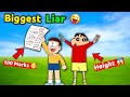 Shinchan and nobita are lying to everyone    funny game perfect lie