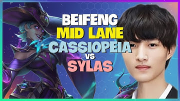 Challenger BeiFeng UNLEASHES Cassiopeia: Pro Mid Lane Tactics You MUST Learn! Engsub