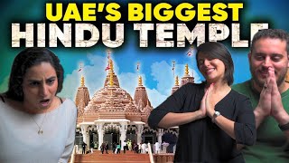 Exclusive Look Inside UAE's Biggest Hindu Temple In Abu Dhabi Reaction | Curly Tales ME