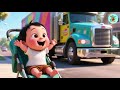 Big Truck Adventure Songs | Fun Kids Truck Songs | Learning &amp; Play 🚚🎶