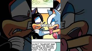 DOES ROUGE HAVE FEELINGS FOR SHADOW?!😳🧐 #shadowthehedgehog #shadow #sonicthehedgehog #rougethebat