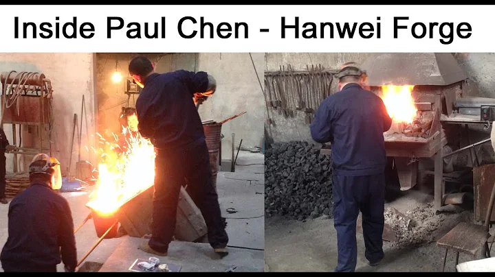 Inside Dalian Hanwei / Paul Chen Sword Forge - www...