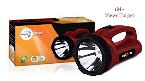 Wipro Emerald Emergency Light  | Emergency Touch Light  #wipro #recharge  #emergencylight  #light