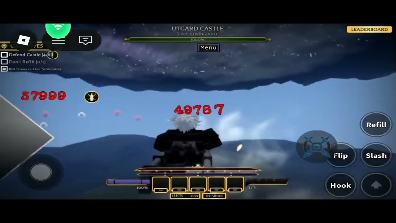 ATTACK ON TITAN REVOLUTION/AOTR SCRIPT 46 SECONDS CLEAR TIME - YouTube