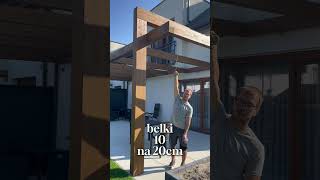 Pergola drewniana z drewna Swierkowego Bsh Wrocław #ogrody #drewno Pergola drewniana z drewna Swierkowego Bsh Wrocław #ogrody #drewno