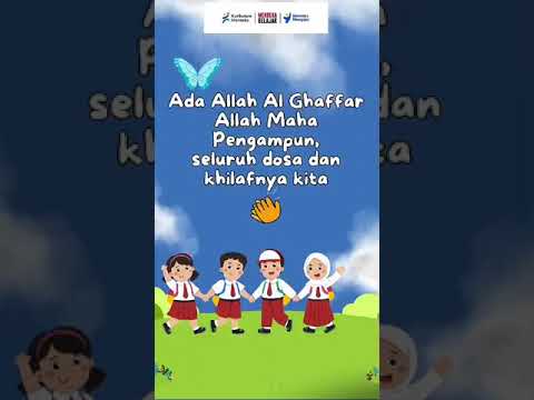 LAGU MATERI ASMAUL HUSNA KELAS 6 (AL GHAFFAR, AL 'AFUW, AL WAHID, DAN AS SHOMAD)