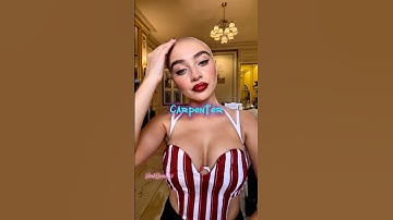 Sabrina Carpenter Finally Addresses the Wig Rumors 👀💇‍♀️#sabrinacarpenter #shorts