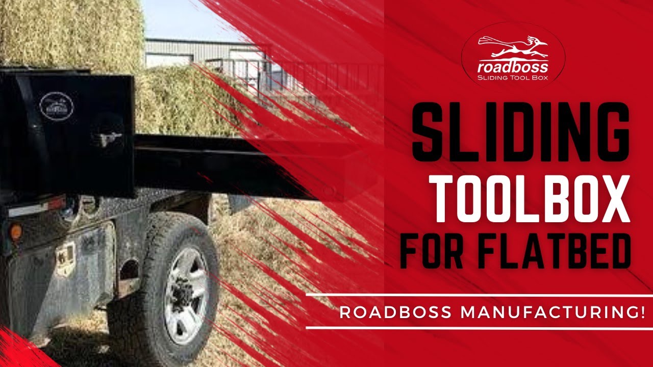 Need Functional Flatbed Toolbox for Flatbed Truck? View Options From Roadboss Manufacturing