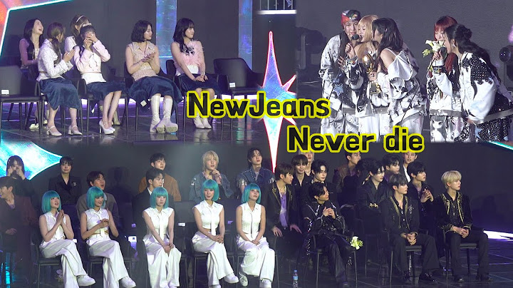 "NewJeans Never die"  뉴진스 대상 수상 Reaction (태민,여자아이들,제로베이스원,Stayc,QWER,영탁,정동원,P1H)/KGMA