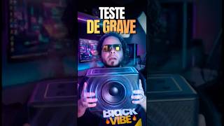 TESTE DE GRAVE PESADO 🔉 Essa caixa de som é absurda!