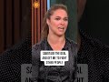 Ronda Rousey on fighting for fair compensation with competitor Gina Carano #shorts