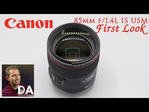 Canon EF 85mm f/1.4L IS USM | First Look | 4K