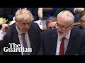 Boris Johnson and Jeremy Corbyn clash over NHS