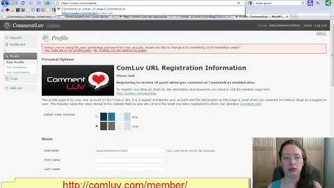Setting Up The CommentLuv Plugin & ComLuv Member Account For Wordpress