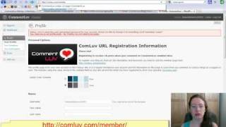 Setting Up The CommentLuv Plugin & ComLuv Member Account For Wordpress