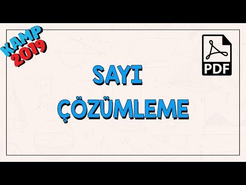 Sayı Çözümleme | Kamp2019