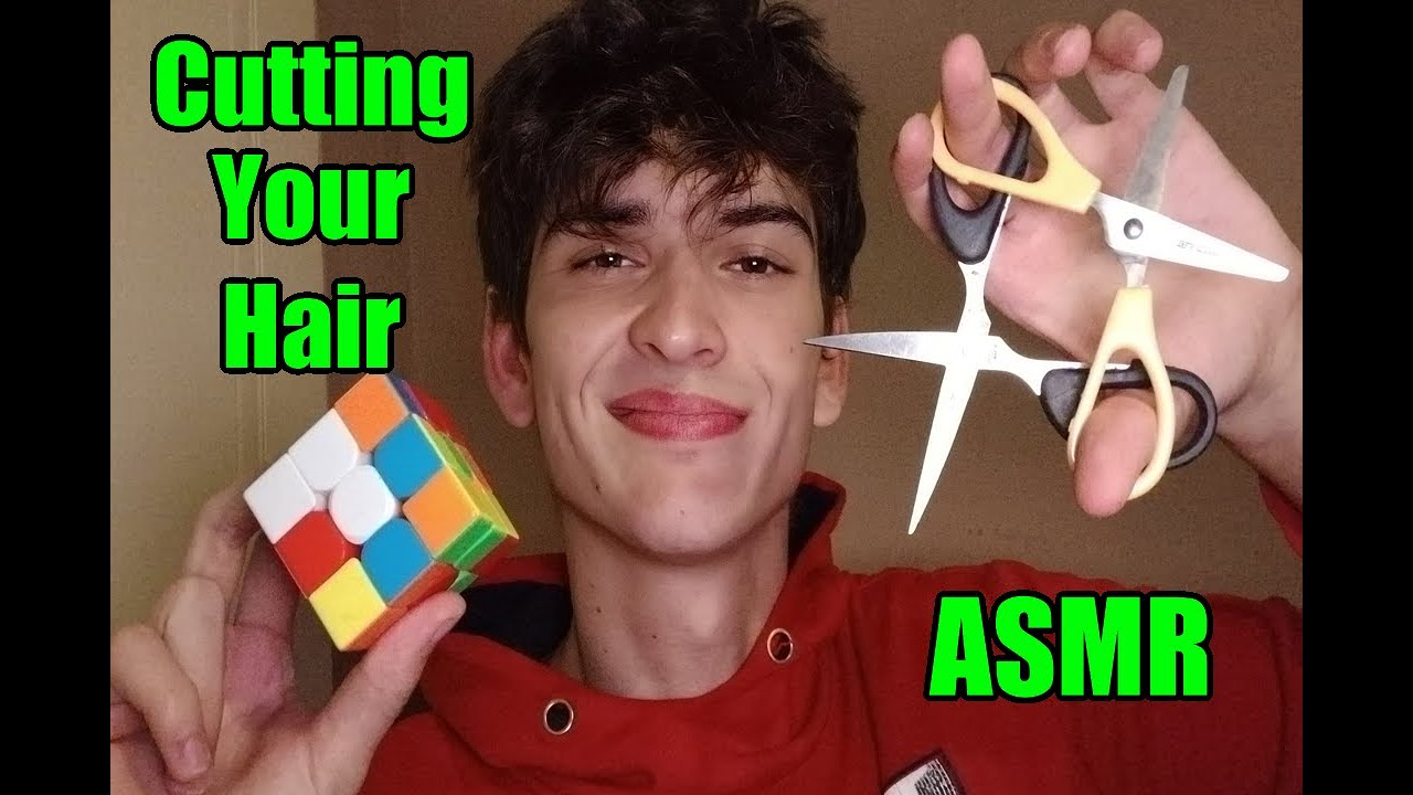 Giving You A Haircut ASMR (Then solving a rubix cube)