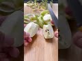 Cut peel less apple