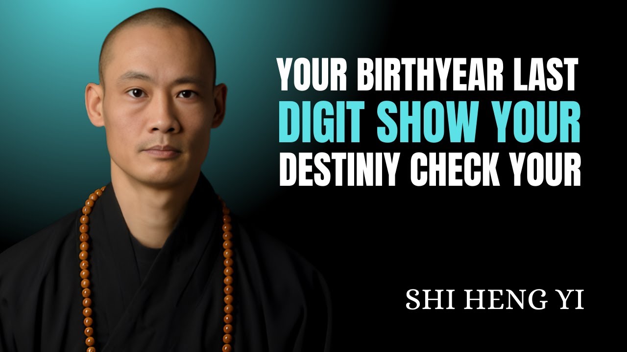 What the Last Digit of Your Birth Year Means WILL SHOCK YOU – Buddhist Wisdom | Shi Heng Yi