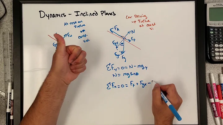 AP Physics - Dynamics - Inclined Planes Examples