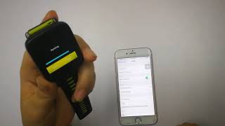 SW018 Bluetooth connection and contacts synchronization steps